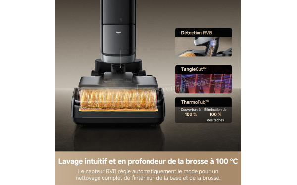 DREAME H15 Pro Heat - Nettoyage de la brosse