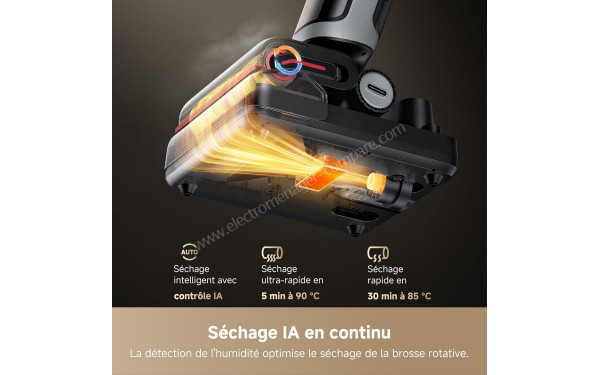 DREAME H15 Pro Heat - S&eacute;chage &agrave; l'air chaud