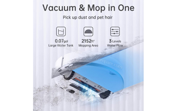 DREAME L10 Pro Blanc - Vue du dessous