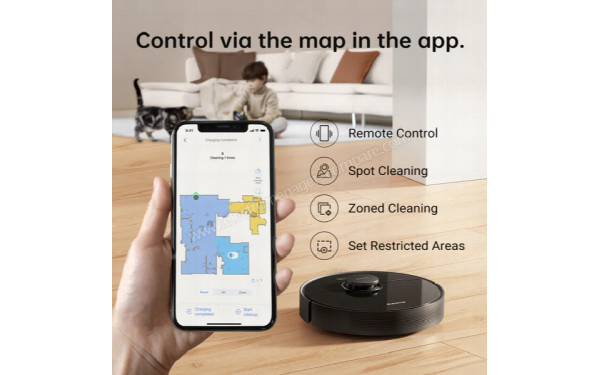 DREAME L10 Pro Noir - Application pour smartphones ou tablettes