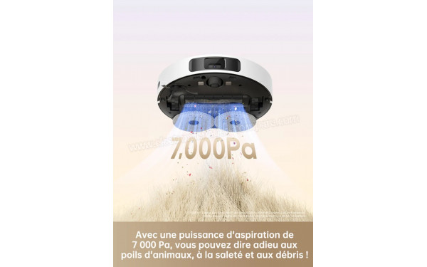 DREAME L10s Plus Blanc - Puissance d'aspiration