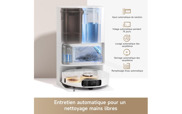 DREAME L10s Ultra Gen 2 Blanc - Entretien automatique