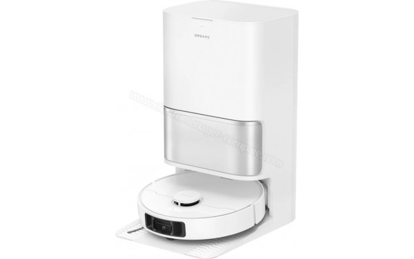 DREAME L10s Ultra Gen 3 Kit Blanc - Vue de 3/4 droite sur la station de chargement