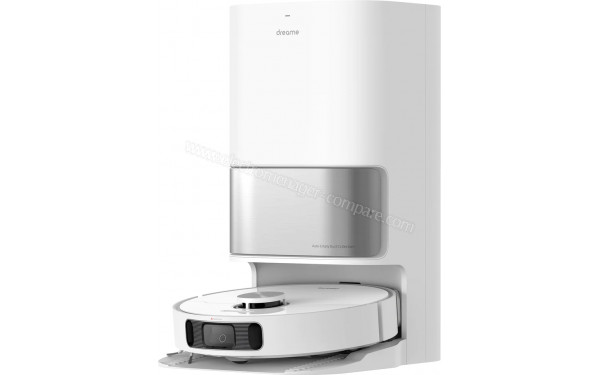 DREAME L10s Ultra Blanc - Vue sur base de chargement 3/4 droite