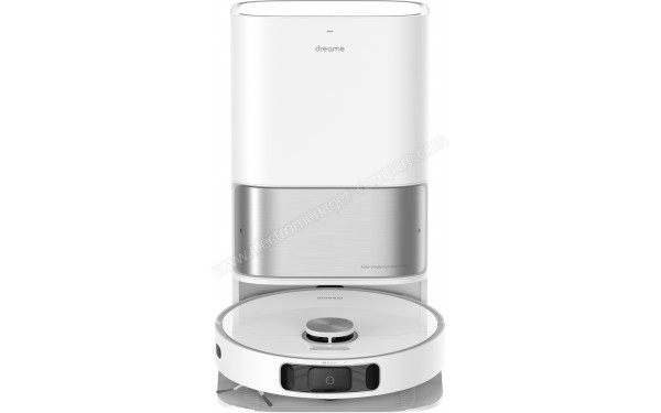 DREAME L10s Ultra Blanc - Vue sur base de chargement