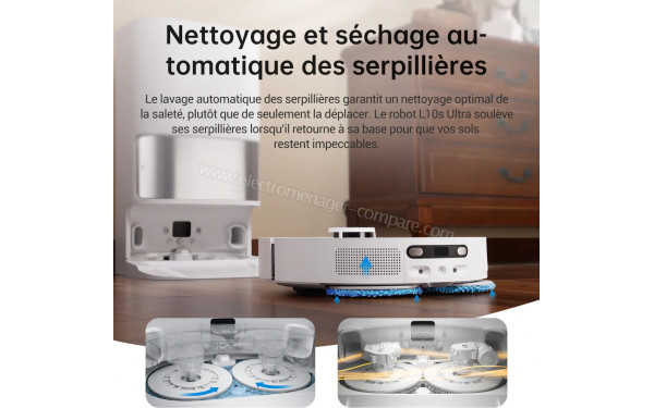 DREAME L10s Ultra Blanc - Mise en situation