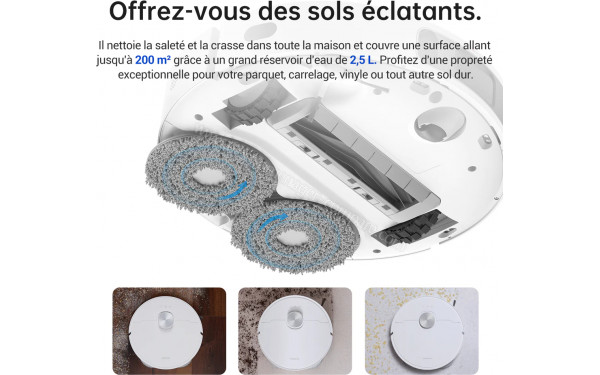 DREAME L10s Ultra Blanc - Mise en situation