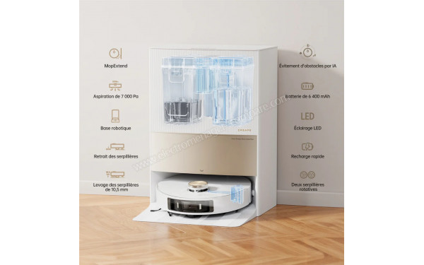 DREAME L20 Ultra Complete Blanc - Mise en situation