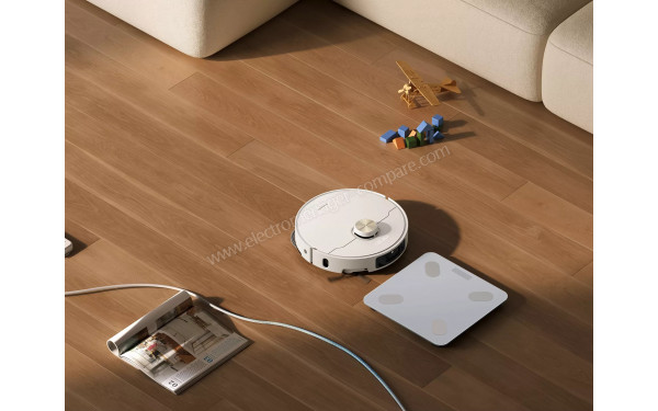 DREAME L40S Pro Ultra Blanc - D&eacute;tection et reconnaissance pr&eacute;cise des objets