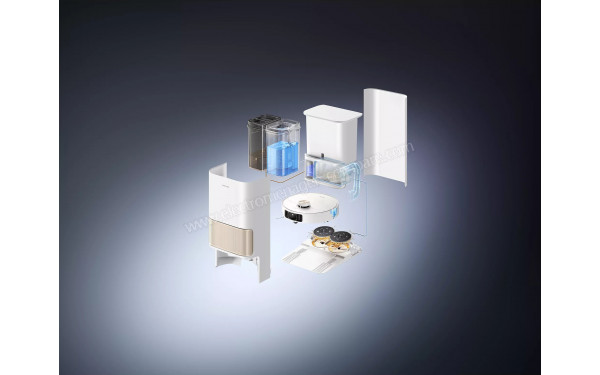 DREAME L40S Pro Ultra Blanc - Vue &eacute;clat&eacute;e