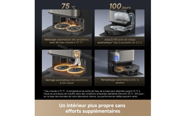 DREAME L40s Pro Ultra Noir - Mise en situation