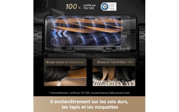 DREAME L40s Pro Ultra Noir - 0 enchev&ecirc;trement