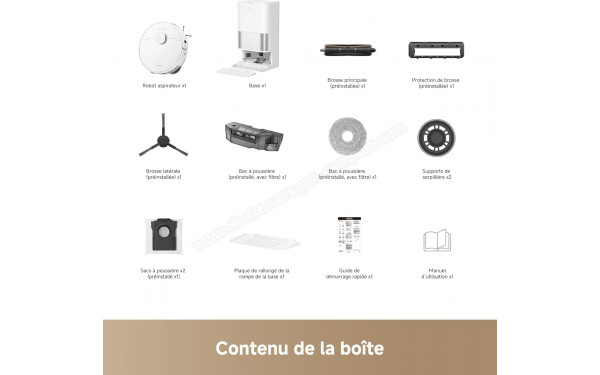 DREAME L40 Ultra A Blanc - Accessoires