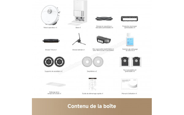 DREAME L40 Ultra AE Blanc - Accessoires