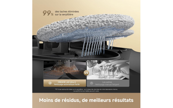 DREAME L40 Ultra A Noir - Mise en situation
