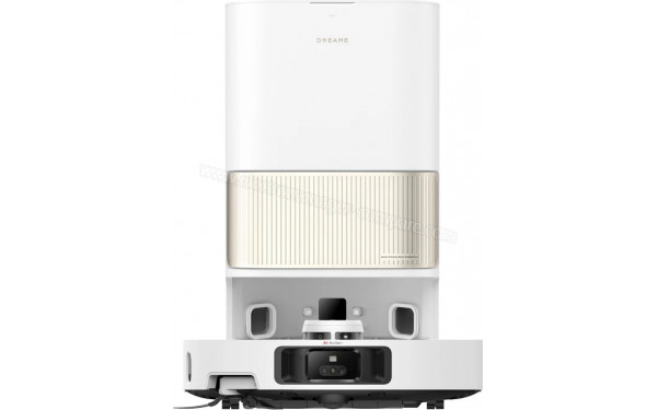DREAME L40 Ultra Blanc - Vue de face sur la base de chargement