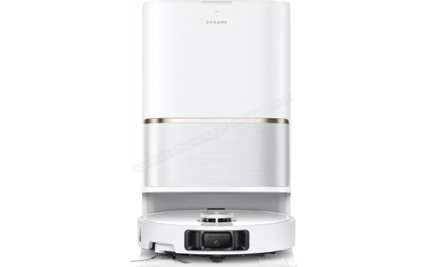 DREAME L50 Ultra AE Blanc - Vue de face sur la station de chargement