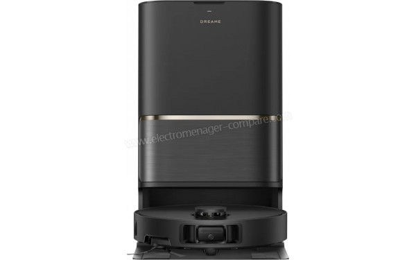 DREAME L50 Ultra AE Noir - Vue de face sur la station de chargement