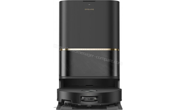DREAME L60 Ultra Noir - Vue de face sur la base de chargement