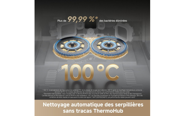 DREAME Matrix10 Ultra Blanc - Mise en situation