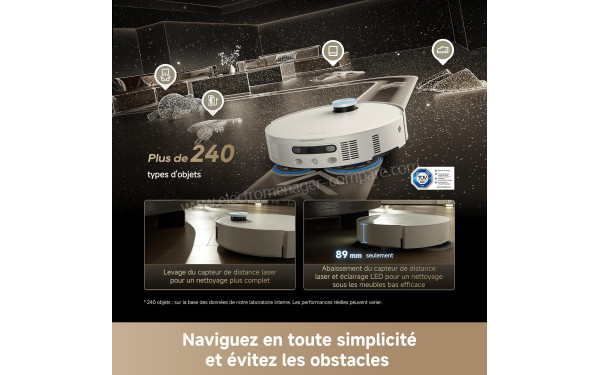 DREAME Matrix10 Ultra Blanc - Mise en situation