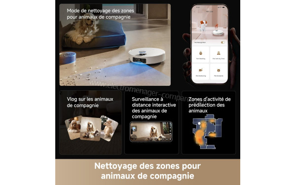 DREAME Matrix10 Ultra Blanc - Mise en situation