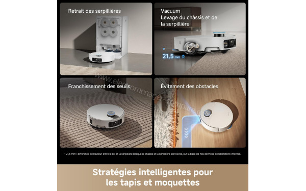 DREAME Matrix10 Ultra Blanc - Mise en situation