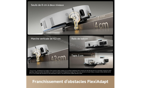 DREAME Matrix10 Ultra Blanc - Mise en situation