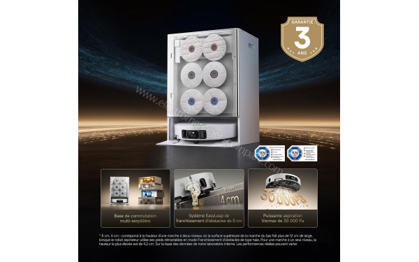 DREAME Matrix10 Ultra Blanc - Mise en situation