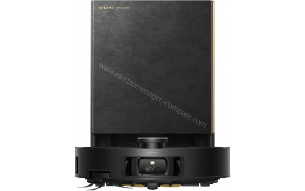 DREAME Matrix10 Ultra Noir - Vue de face sur la base de chargement