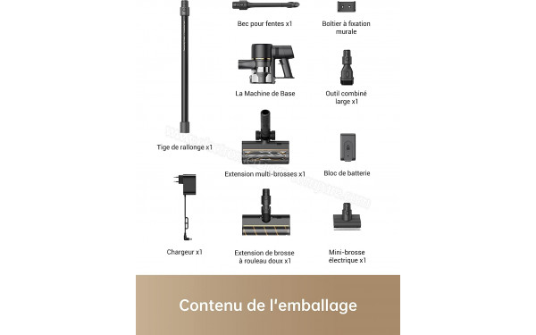 DREAME R10 Pro - Vue d'ensemble