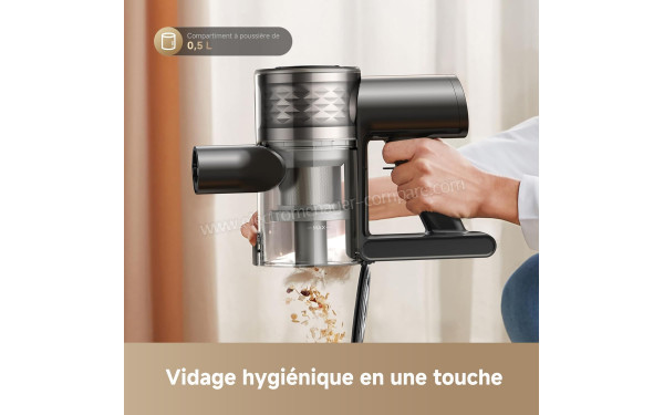 DREAME R10s Lite-A - Vidage hygi&eacute;nique en une touche