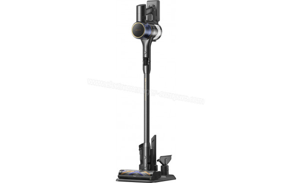 DREAME R20 Pro-A - Vue 3/4 droite sur le socle de charge