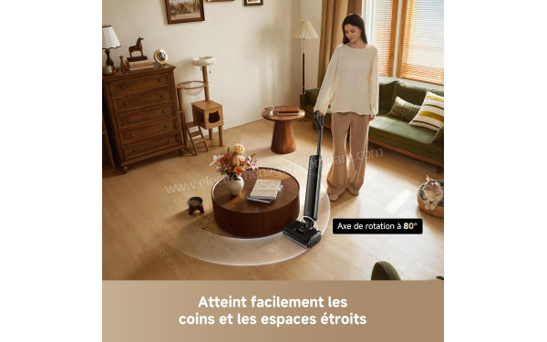 DREAME T12 Pro-A - Axe de rotation &agrave; 80&deg;