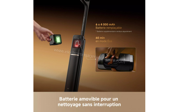DREAME T16 Pro Heat-R - Batterie amovible