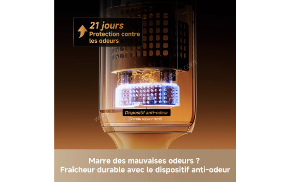 DREAME T16 Pro Heat-R - Dispositif anti-odeur