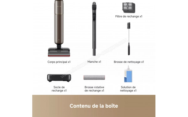DREAME T16 Pro Steam - Accessoires