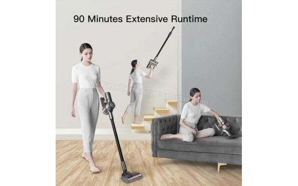 DREAME V12 - Autonomie jusqu'&agrave; 90 minutes