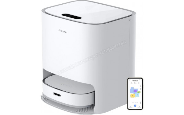 DREAME W10 - Vue sur base de chargement 3/4 droite