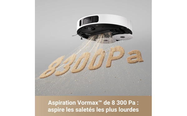 DREAME X30 Ultra Blanc - Puissance d'aspiration