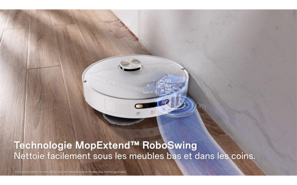 DREAME X40 Ultra Complete Blanc - Technologie MopExtend RoboSwing