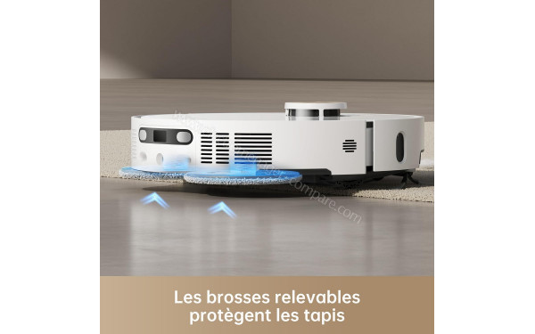 DREAME X40 Ultra Complete Blanc - Brosses relevables