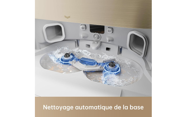 DREAME X40 Ultra Complete Blanc - Nettoyage automatique de la base