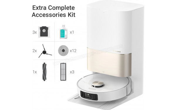 DREAME X40 Ultra Complete Blanc - Accessoires