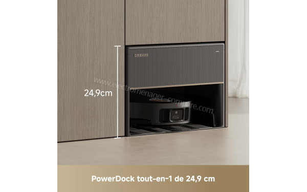 DREAME X50 Master Noir - Dimensions