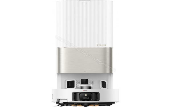 DREAME X50 Ultra Blanc - Vue de face sur la station de chargement