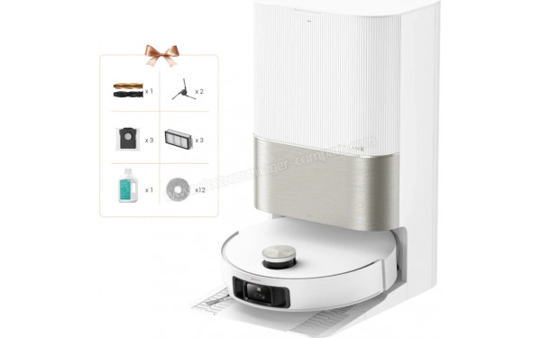 DREAME X50 Ultra Complete Blanc - Vue d'ensemble