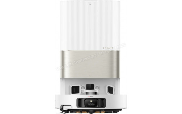 DREAME X50 Ultra Complete Blanc - Vue de face sur la base de chargement