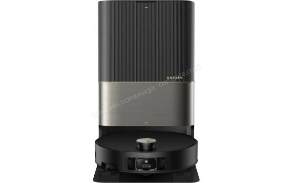 DREAME X50 Ultra Complete Noir - Vue de face sur la base de chargement