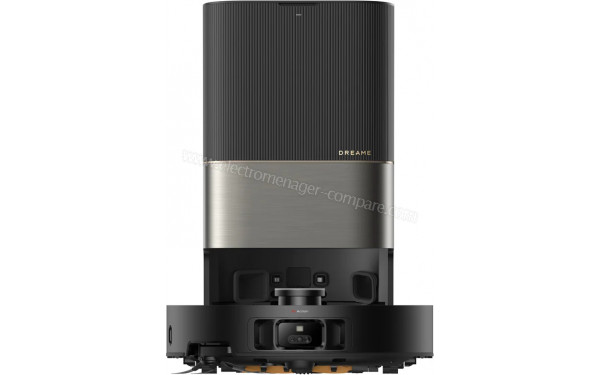 DREAME X50 Ultra Complete Noir - Vue de face sur la base de chargement